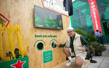 Greener Bar tái xuất tại Heineken Countdown Party 2023, cùng giới trẻ “phủ xanh” mùa lễ hội