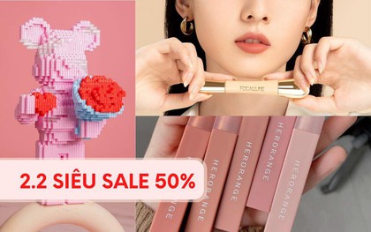 Đón chờ Siêu Sale 2.2, Shopee tung loạt siêu deal chỉ từ 20.000 đồng