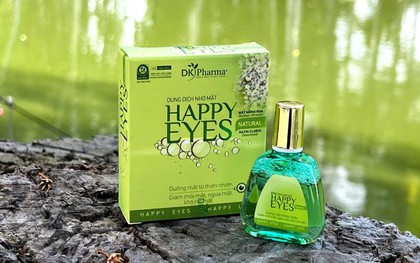 Giải pháp Happy Eyes Natural giúp dưỡng mắt mát lành tự nhiên