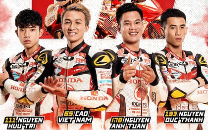 Đội đua Honda Racing Vietnam quyết tâm lọt top 10 giải đua mô tô thể thao châu Á tại Thái Lan