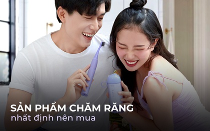 Tạm biệt răng ố vàng, vôi răng... chỉ với 2 sản phẩm nhỏ gọn