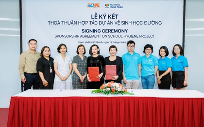 FPT Long Châu đồng hành cùng Quỹ Hy vọng triển khai dự án “Vệ sinh học đường”