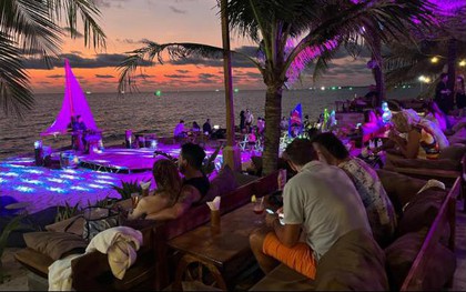 “Đắm chìm” trong điệu Techno House tại quán bar biển ở Phú Quốc