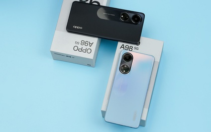 OPPO A98 hội tụ tinh hoa: sạc nhanh, lướt mượt, camera đẹp đỉnh, mở bán duy nhất tại Thế Giới Di Động