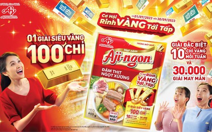 Cơ hội rinh vàng khi mua  Aji-ngon®