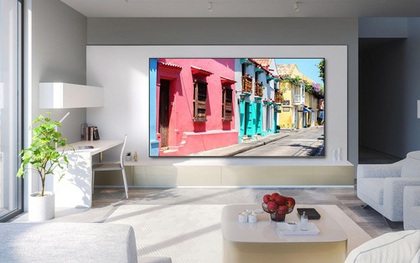 Tân vương giải trí phòng khách TV QLED 98 inch có gì đặc biệt?