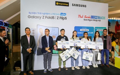 SamFans nô nức nhận siêu phẩm Samsung Galaxy Z Fold5 và Z Flip5