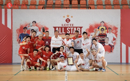 Sau Cầu Thủ Nhí, Tập đoàn LOTTE ra mắt show bóng đá Futsal Allstar Challenge gồm dàn sao xịn