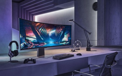 Vẻ đẹp khó cưỡng của siêu phẩm màn hình Samsung Odyssey OLED G9 khiến các game thủ “đứng ngồi không yên”