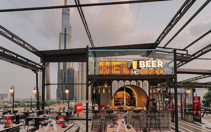 Heli Beer Garden - Rooftop mới toanh có view Landmark 81 siêu đẹp ở TP.HCM