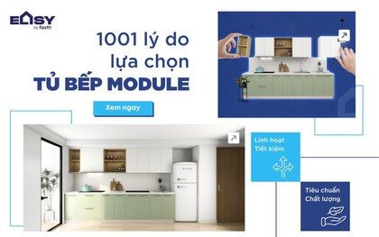 1001 lý do tủ bếp module là lựa chọn thông minh của người tiêu dùng