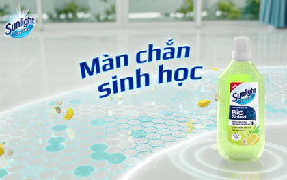 Bảo bối ngăn côn trùng mới của hội nghiện nhà: Nước lau nhà chứa lợi khuẩn probiotics Sunlight Lau Sàn BIOSHIELD