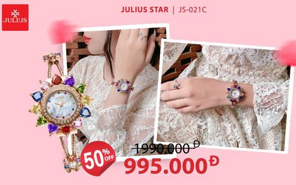 Big sale 50%: Thương hiệu Julius Hàn Quốc tung ra nhiều mẫu giảm sốc