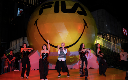 Tín đồ thời trang Fila cuồng nhiệt cùng Pháp Kiều trong đêm nhạc “Fila x Smiley”