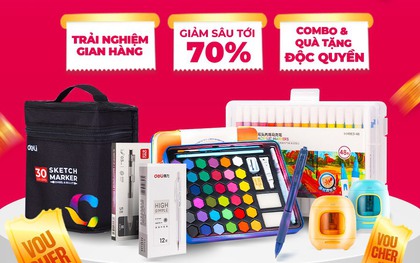 Văn Phòng Phẩm Deli - Thương hiệu hàng đầu trên sàn thương mại điện tử Shopee