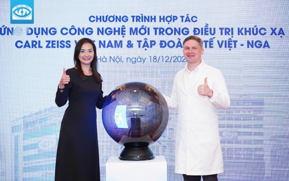 Mắt Việt - Nga nhận giải thưởng hàng đầu Đông Nam Á về phẫu thuật khúc xạ Relex Smile