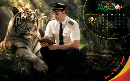 Bộ lịch 2024 của Vietjet: Khi công nghệ AI "thổi hồn" vào thiên nhiên, tái hiện cảnh sắc đẹp như mơ