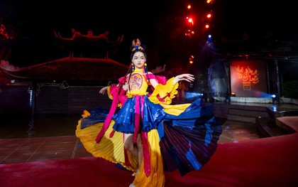 Mẫu nhí Jenny Bảo Vy sáng bừng trên sân khấu tại show thời trang của NTK Phạm Trần Thu Hằng