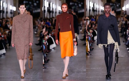 Tory Burch Thu/Đông 2024: Khoảnh khắc "Thăng hoa" của đời thực