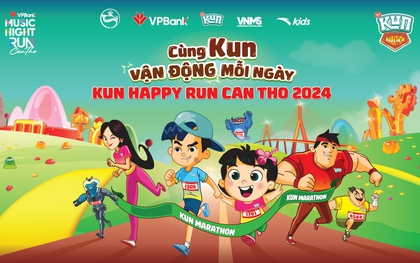 KUN Happy Run Cần Thơ 2024 - Sân chơi thể thao đỉnh cao, căng trào cảm xúc