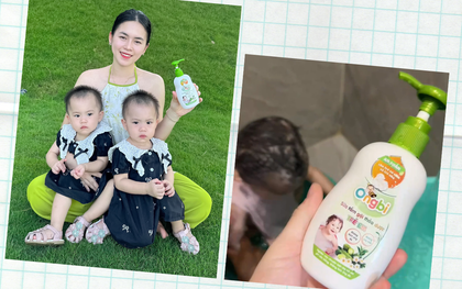 Sữa tắm gội thảo dược trẻ em Ong Bi được lòng hot mom Việt