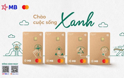 Tấm thẻ ngân hàng xanh vì cộng đồng - MB Mastercard Hi Green