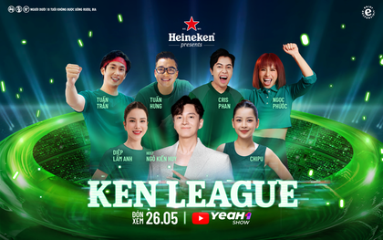 Sức hút từ Gameshow Ken League: 100 người chơi, 7 sao Việt săn thưởng tiền tỷ cùng huyền thoại Totti