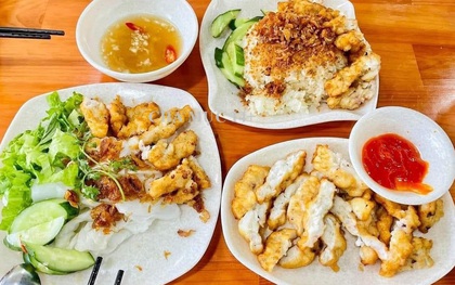 Bánh cuốn chả mực Hạ Long nổi tiếng bán 1000 suất mỗi ngày