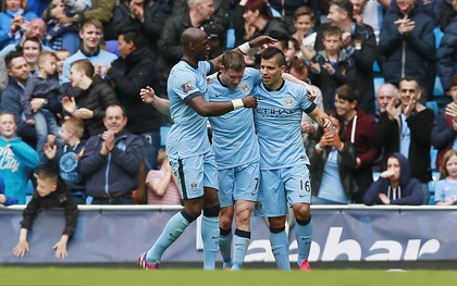 Man City 6-0 QPR: "Séc tennis" tại Etihad