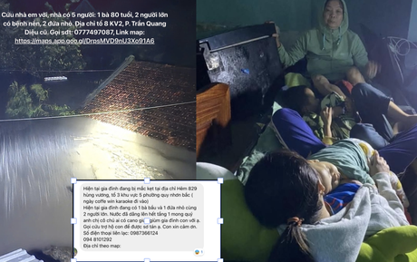 Lũ lên cao, người dân khắp nơi kêu cứu trong đêm!