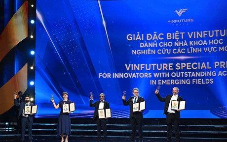 Lễ trao Giải thưởng Khoa học Công nghệ thường niên toàn cầu VinFuture 2025 bắt đầu