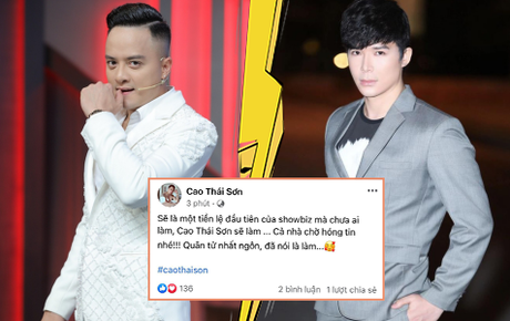 Vbiz loạn thật rồi: Cao Thái Sơn tuyên bố sẽ làm 1 điều chưa ai dám trong showbiz giữa drama với Nathan Lee