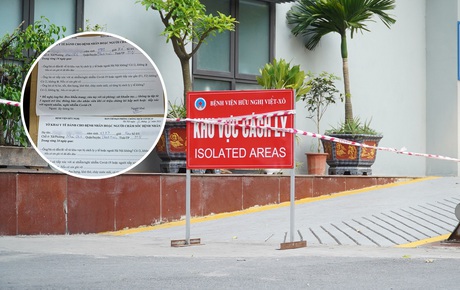 Bệnh viện Hữu Nghị cung cấp giấy khai báo của vợ chồng Giám đốc Hacinco: Có khai báo nhưng không trung thực