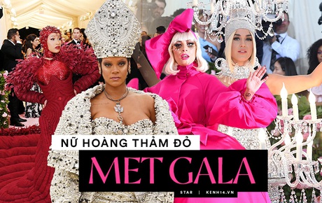 Nữ hoàng thảm đỏ Met Gala: Rihanna - Lady Gaga thi nhau combo độc - dị - lố, choáng nhất Cardi B phô diễn body với bộ đồ 11 tỷ