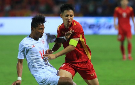 Trực tiếp U23 Việt Nam 1-0 U23 Myanmar: Hùng Dũng dứt điểm tinh tế, SVĐ Việt Trì như nổ tung