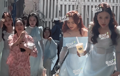 Dàn sao ăn hỏi Phương Lan - Phan Đạt: Khả Như choáng ngợp khi thấy camera, Lan Ngọc né ống kính vì một lý do