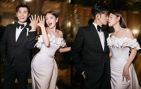 Ảnh full HD đám cưới Puka và Gin Tuấn Kiệt: Cô dâu chú rể quá đẹp đôi, "lụi tim" trước loạt khoảnh khắc ngọt ngào được công bố