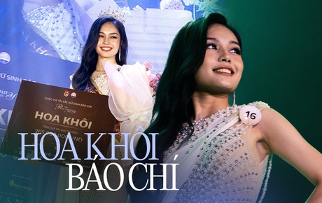 Đã tìm thấy Hoa khôi xinh nhất trường Báo: Cao 1m74 và sở hữu list thành tích dài dằng dặc!