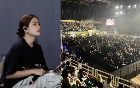Concert Hoàng Thùy Linh trước giờ G: Sân khấu hoành tráng, khán giả đông kín các khu vực!