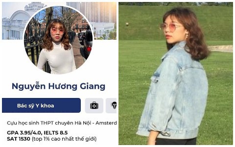Nữ du học sinh 2K1 từ bỏ ĐH Mỹ về học Y khoa tại VinUni: GPA 3.95/4.0, IELTS 8.5, SAT 1530 (top 1% cao nhất thế giới) Nữ du học sinh 2K1 từ bỏ ĐH Mỹ về học Y khoa tại VinUni: GPA 3.95/4.0, IELTS 8.5, SAT 1530 (top 1% cao nhất thế giới)