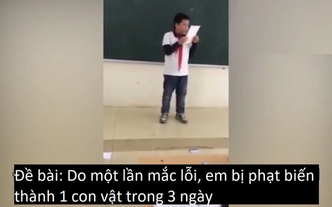 Cậu nhóc làm đề văn 3 ngày trở thành con vật: Suýt bị thịt vẫn thích làm lợn, cô giáo đọc đoạn kết liền khen nức nở