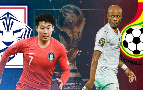 Trực tiếp Hàn Quốc - Ghana: Bóng đá châu Á tiếp tục thăng hoa?
