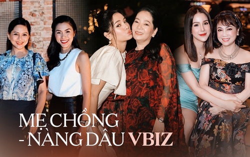 3 cặp mẹ chồng - nàng dâu đình đám Vbiz: Hà Tăng - Phương Trinh Jolie được thương như con ruột, riêng người số 3 mới đặc biệt!