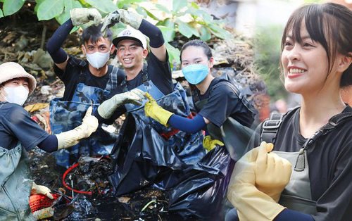 Gặp nhóm bạn trẻ ngâm mình trong kênh rạch để dọn sạch rác: “Tụi em muốn làm điều ý nghĩa cho Sài Gòn”
