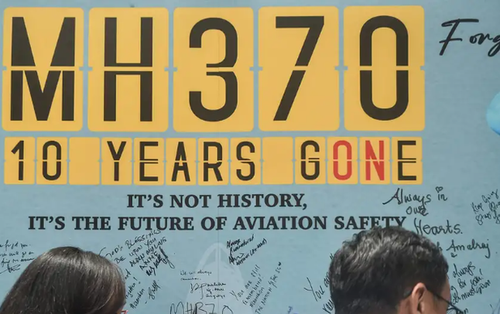 Malaysia tưởng niệm 10 năm máy bay MH370 mất tích, thúc đẩy cuộc tìm kiếm mới