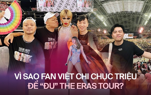 Vì sao người trẻ sẵn sàng chi trả chục triệu đến hàng trăm triệu để đi xem The Eras Tour của Taylor Swift?