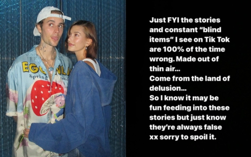 Hailey Baldwin nói gì về tin đồn “cắm sừng” Justin Bieber, ngoại tình với tỷ phú?