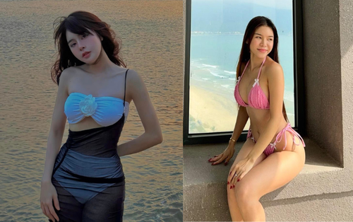 Đường đua bikini của hai nàng WAG gợi cảm nhất làng bóng Việt: Bạn gái Văn Lâm hay bạn gái Văn Thanh xuất sắc hơn?