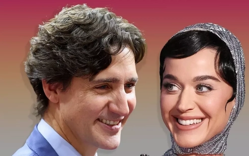 Bức ảnh Katy Perry hôn cựu Thủ tướng Canada gây sốt toàn cầu