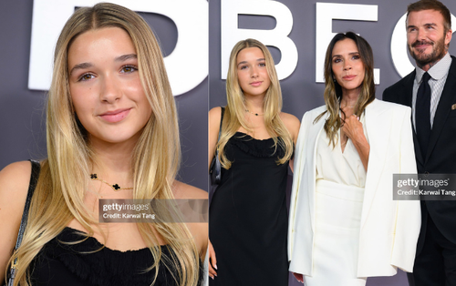 Tiểu thư Harper Beckham chiếm trọn spotlight ở buổi ra mắt phim của mẹ - Victoria, "hung thần" Getty cũng không thể dìm nhan sắc